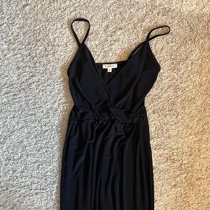 Black Jumpsuit - Spaghetti Strap